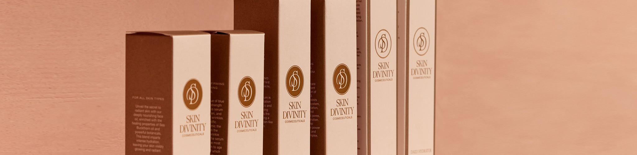 Skin Divinity Cosmeceuticals Collection Header